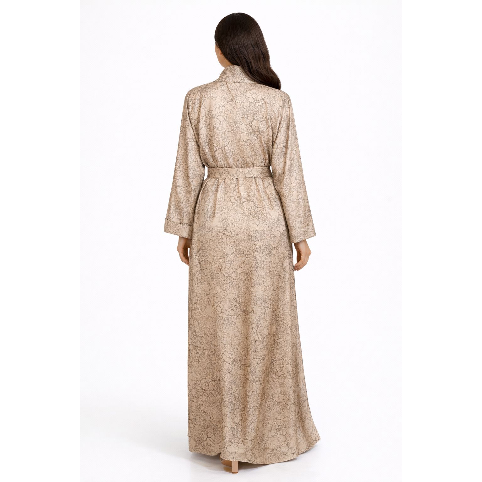 Abaya Empreinte Beige – Image 4
