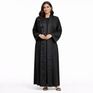 Abaya FLORA NOIR